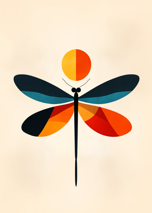 - Dragonfly #1 - "Minimal design Poster"
