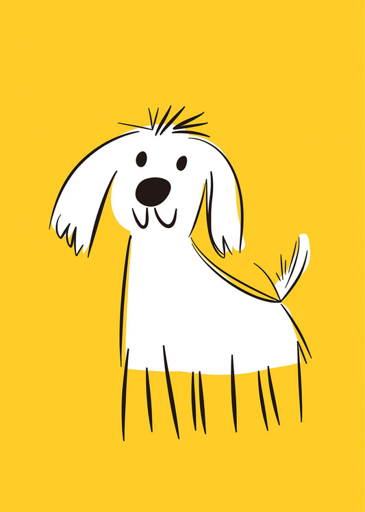 - Golden Minimal #1 - "Simple Retriever Poster"